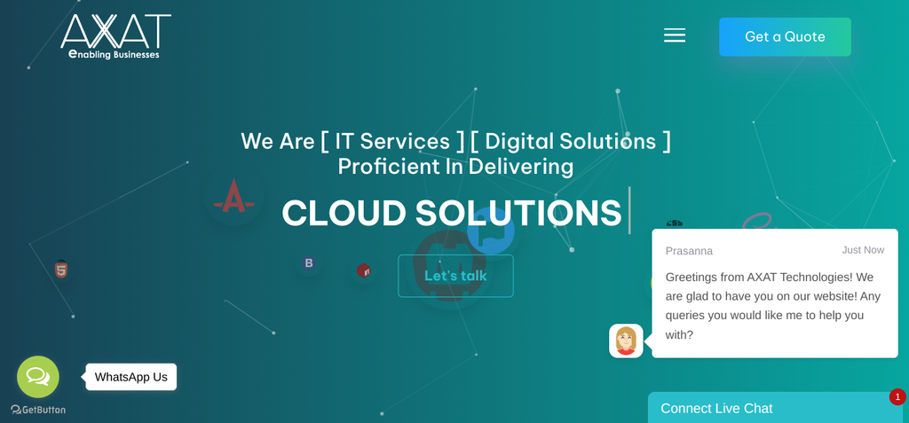 a snapshot of the company mentioned under the list of top best hybrid app development companies from India in 2025